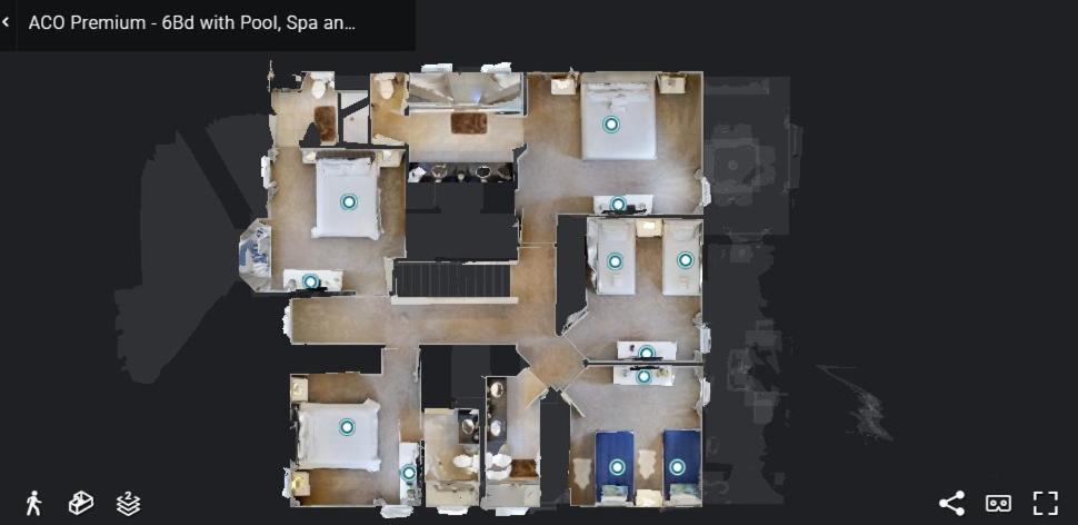 6 Bedroom Vacation Home With Pool Орландо Экстерьер фото